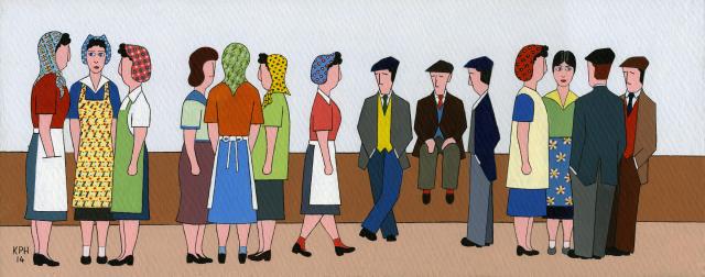 ‘Flirtin’ With’ Mill Girls’